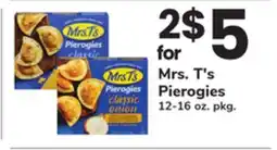 ACME Mrs. T's Pierogies offer