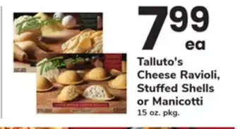 ACME Talluto's Cheese Ravioli, Stuffed Shells or Manicotti offer