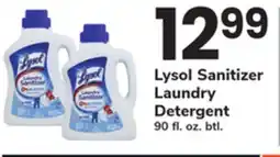 ACME Lysol Sanitizer Laundry Detergent offer