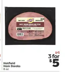 Weis Markets Hatfield Ham Steaks offer