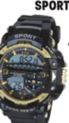 Big 5 Accutime Gold Accented Sport Digital Watch offer