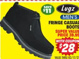 Big 5 Lugz Fringe Men's Casual Shoes offer