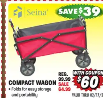 Big 5 Seina Collapsible Utility Wagon offer