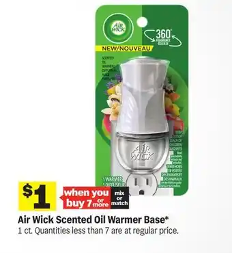 Meijer Air Wick Scented Oil Warmer Base offer