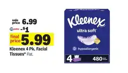 Meijer Kleenex 4 Pk. Facial Tissues offer