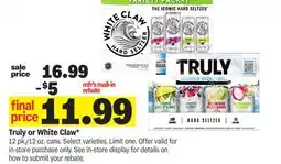 Meijer Truly or White Claw offer