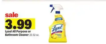 Meijer Lysol All Purpose or Bathroom Cleaner offer