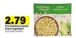 Meijer True Goodness Organic Frozen Vegetables offer