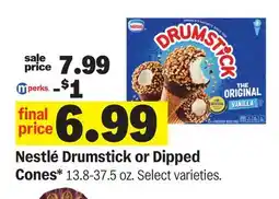 Meijer Nestlé Drumstick or Dipped Cones offer