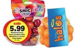 Meijer Seedless Halos Mandarins or Cosmic Crisp Apples offer