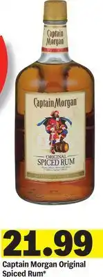 Meijer Captain Morgan Original Spiced Rum offer