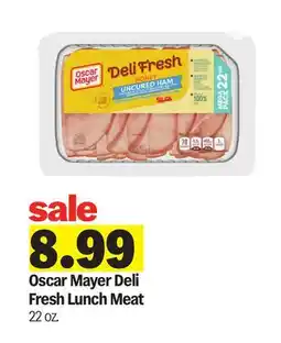 Meijer Oscar Mayer Deli Fresh Lunch Meat offer