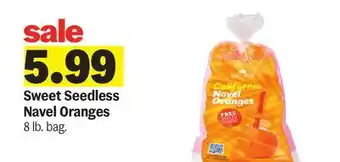 Meijer Sweet Seedless Navel Oranges offer