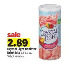 Meijer Crystal Light Canister Drink Mix offer