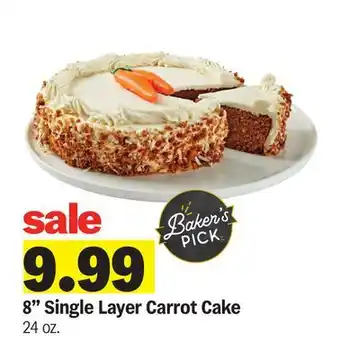 Meijer 8 Single Layer Carrot Cake offer