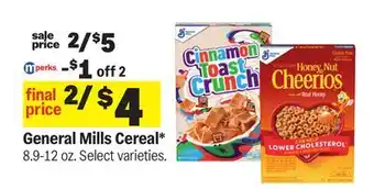 Meijer General Mills Cereal offer