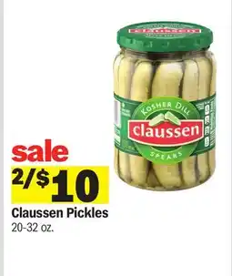 Meijer Claussen Pickles offer