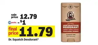 Meijer Dr. Squatch Deodorant offer