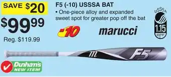 Dunham's Sports F5 (-10) USSSA BAT offer