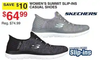 Dunham's Sports WOMEN'S SUMMIT SLIP-INS CASUAL SHOES offer