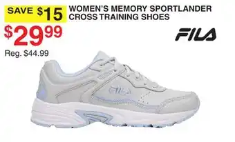 Dunham's Sports WOMEN'S MEMORY SPORTLANDER CROSS TRAINING SHOES offer