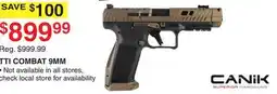 Dunham's Sports TTI COMBAT 9MM offer