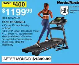 Dunham's Sports T8.5S TREADMILL offer