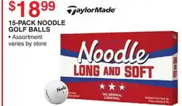 Dunham's Sports 15-PACK NOODLE GOLF BALLS offer