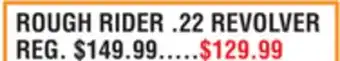 Dunham's Sports ROUGH RIDER. 22 REVOLVER offer