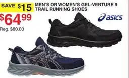 Dunham's Sports MEN'S OR WOMEN'S GEL-VENTURE 9 TRAIL RUNNING SHOES offer