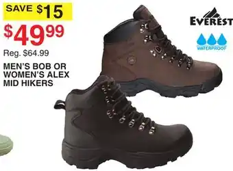 Dunham's Sports MEN'S BOB OR WOMEN'S ALEX MID HIKERS offer