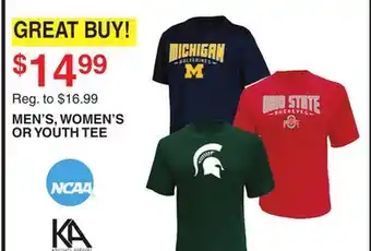 Dunham's Sports MEN'S, WOMEN'S OR YOUTH TEE offer