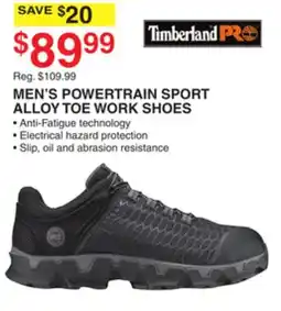 Dunham's Sports MEN'S POWERTRAIN SPORT ALLOY TOE WORK SHOES offer