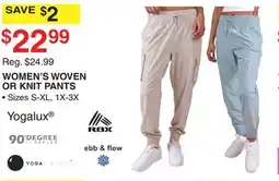 Dunham's Sports WOMEN'S WOVEN OR KNIT PANTS offer