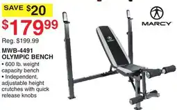 Dunham's Sports OLYMPIC BENCH offer