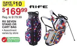 Dunham's Sports RX SEVEN STAND OR CART BAG offer