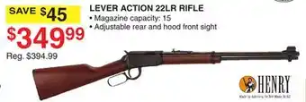 Dunham's Sports LEVER ACTION 22LR RIFLE offer