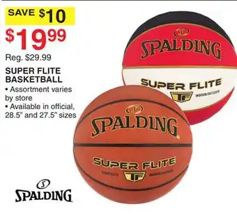 Dunham's Sports SUPER FLITE BASKETBALL offer