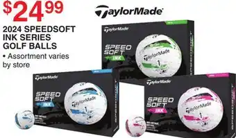 Dunham's Sports TAYLORMADE 2024 SPEEDSOFT INK SERIES GOLF BALLS offer