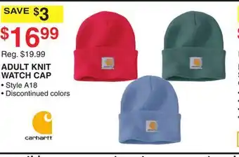 Dunham's Sports ADULT KNIT WATCH CAP offer