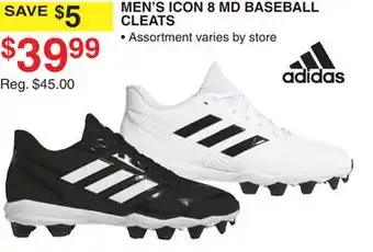 Dunham's Sports MEN'S ICON 8 MD BASEBALL CLEATS offer