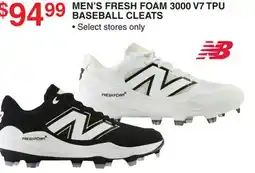 Dunham's Sports MEN'S FRESH FOAM 3000 V7 TPU BASEBALL CLEATS offer