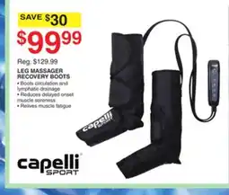 Dunham's Sports LEG MASSAGER RECOVERY BOOTS offer