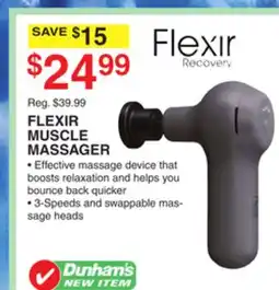 Dunham's Sports FLEXIR MUSCLE MASSAGER offer