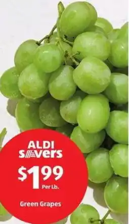 Aldi Green Grapes offer