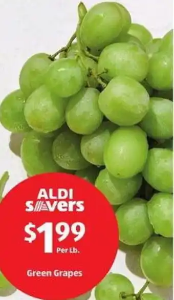 Aldi Green Grapes offer