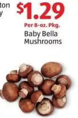 Aldi Baby Bella Mushrooms offer
