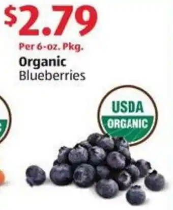 Aldi Organic Blueberries offer