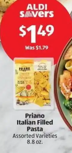 Aldi Italian Filled Pasta offer