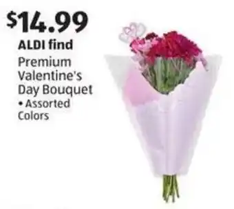 Aldi Premium Valentine's Day Bouquet offer